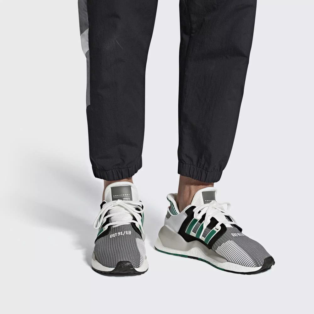 Adidas EQT Support 91/18 Tenis Negros Para Hombre (MX-92131)